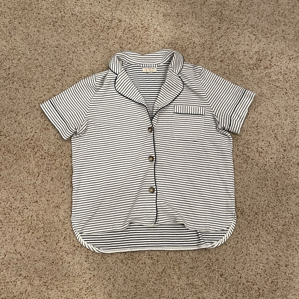 Madewell striped pajama TOP ONLY !